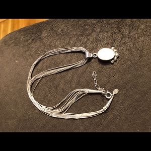 Stamped sterling silver necklace/pendant